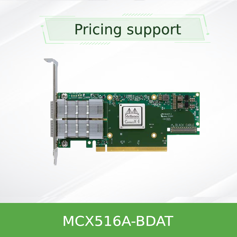 ConnectX-5 ex puerto QSFP28 4,0 X16 de la tarjeta MCX516A-BDAT 40GbE 2x del adaptador de red del EN Mellanox