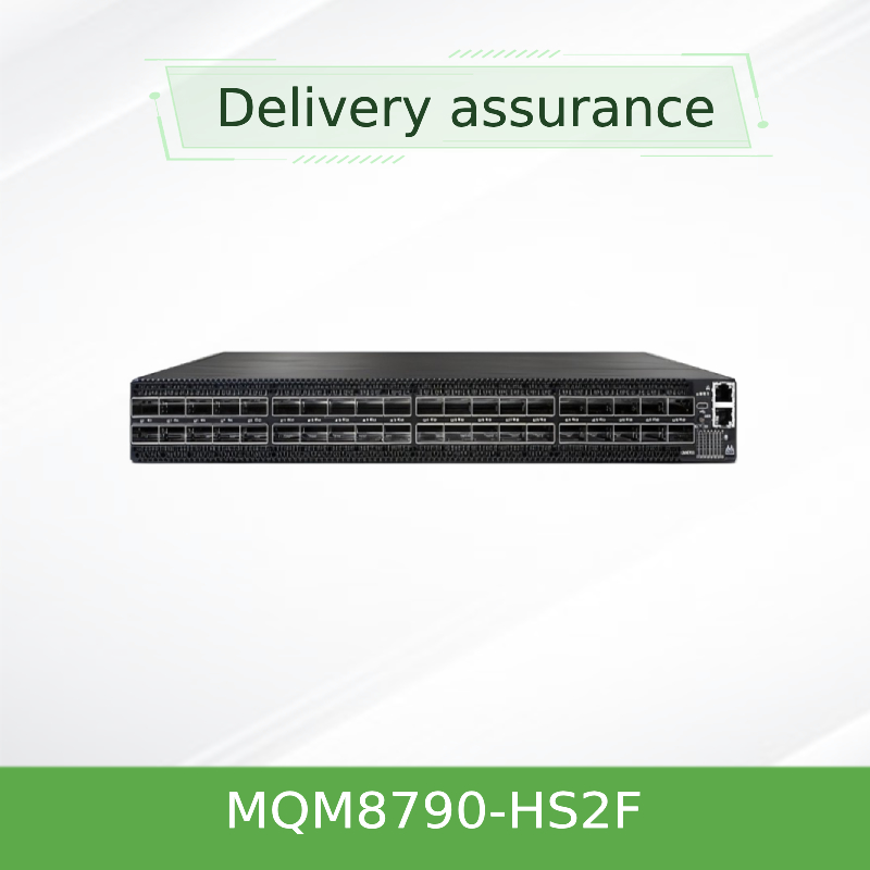 MQM8790-HS2F(920-9B110-00FH-0D0) Red Mellanox Conmutación 40 puertos sin bloqueo HDR administrado externamente 200Gb/S InfiniBand inteligente