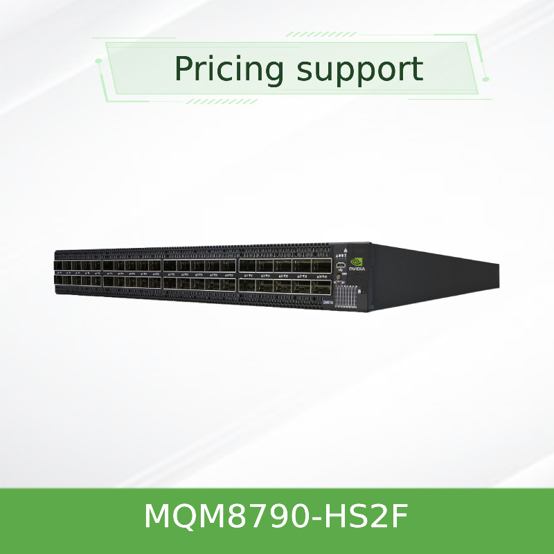 40 puertos QSFP28 no bloqueantes HDR Mellanox Network Switch InfiniBand MQM8790-HS2F(920-9B110-00FH-0D0)