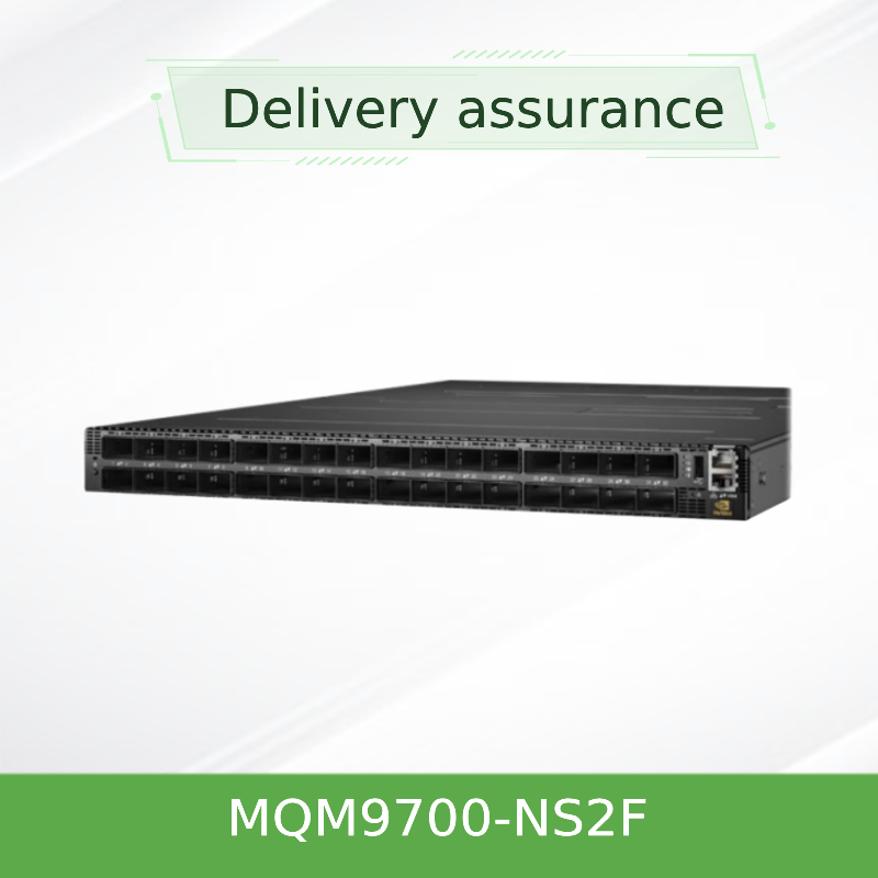 Quantum-2 QM9700 Mellanox Infiniband Switch 64 puertos sin bloqueo administrado por NDR 400Gb/S MQM9700-NS2F