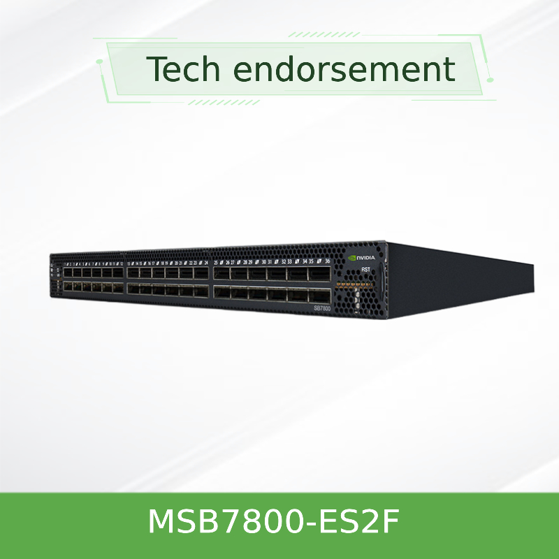 Gestión no de bloqueo portuaria del interruptor EDR 36 de MSB7800-ES2F Mellanox Infiniband