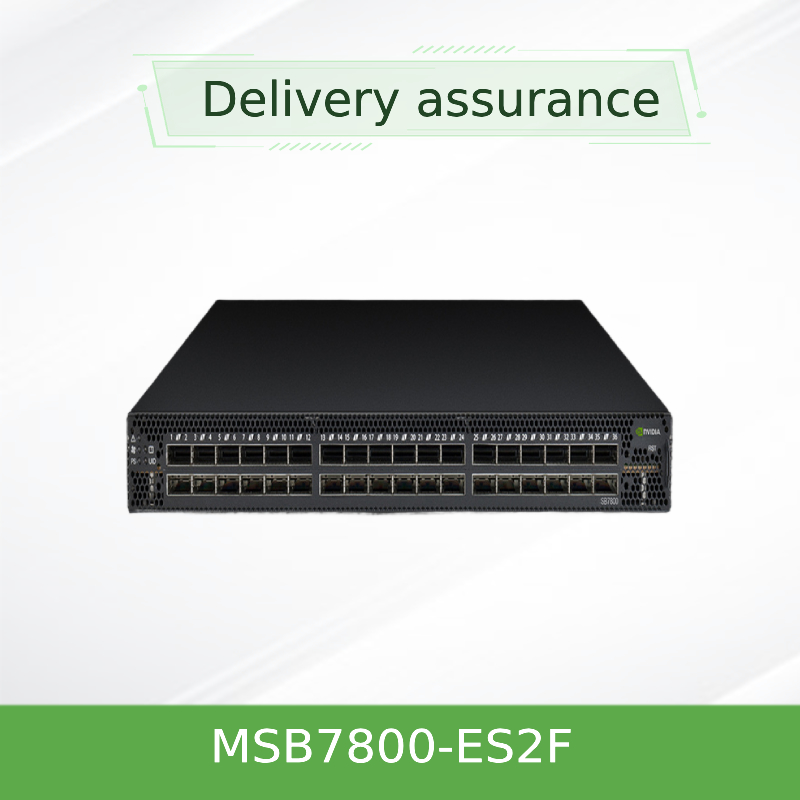 Mellanox MSB7800-ES2F InfiniBand EDR 100Gb/S Switch System 36 Puertos QSFP28 1U