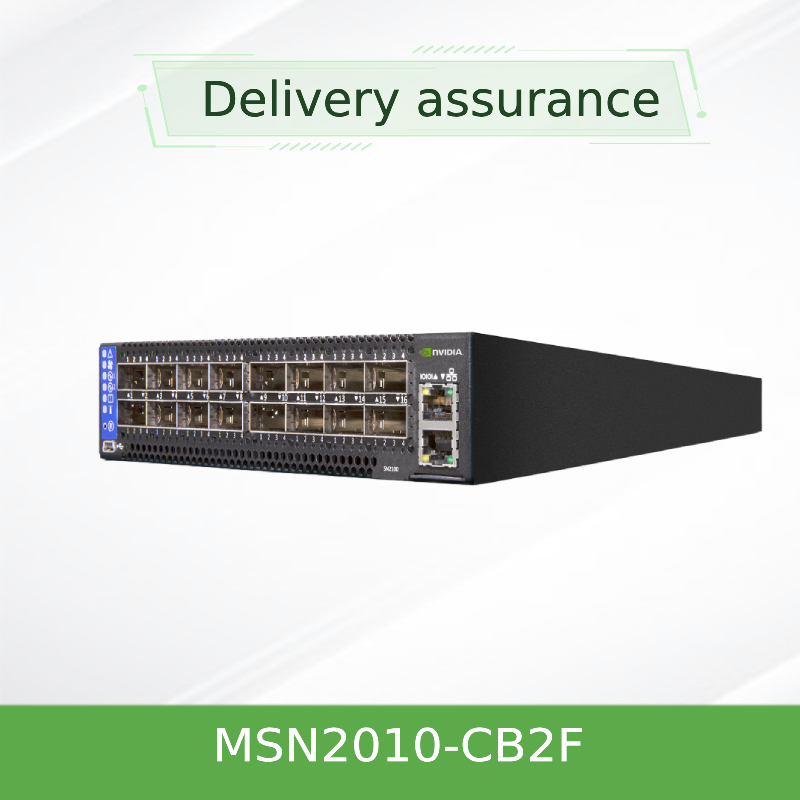 18 SFP28 puertos Linux basaron el interruptor de red de Mellanox Open Source MSN2010-CB2F 25GbE/100GbE
