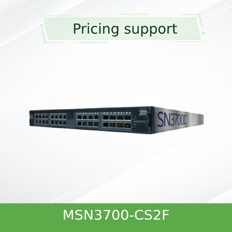 MSN3700-CS2F Spectrum-2 basó 100GbE 1U abre el interruptor de red del mellanox con ónix 32 puertos QSFP28