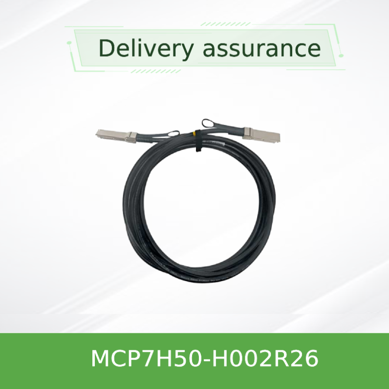 cable MCP7H50-H002R26 MCP7H50-V0xxR QSFP56 de los 2m HDR100 Mellanox DAC Cable Direct Attach Fiber