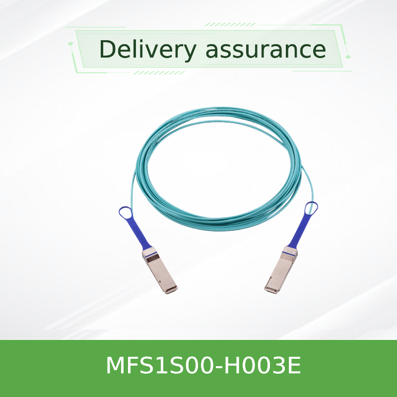 Cable óptico activo multi Mellanox MFS1S00-H003E de AOC Qsfp+ del modo