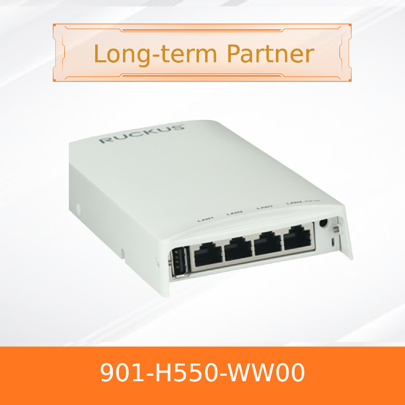 Punto de acceso de pared de doble banda Wi-Fi 6 Ruckus 901-H550-Ww00