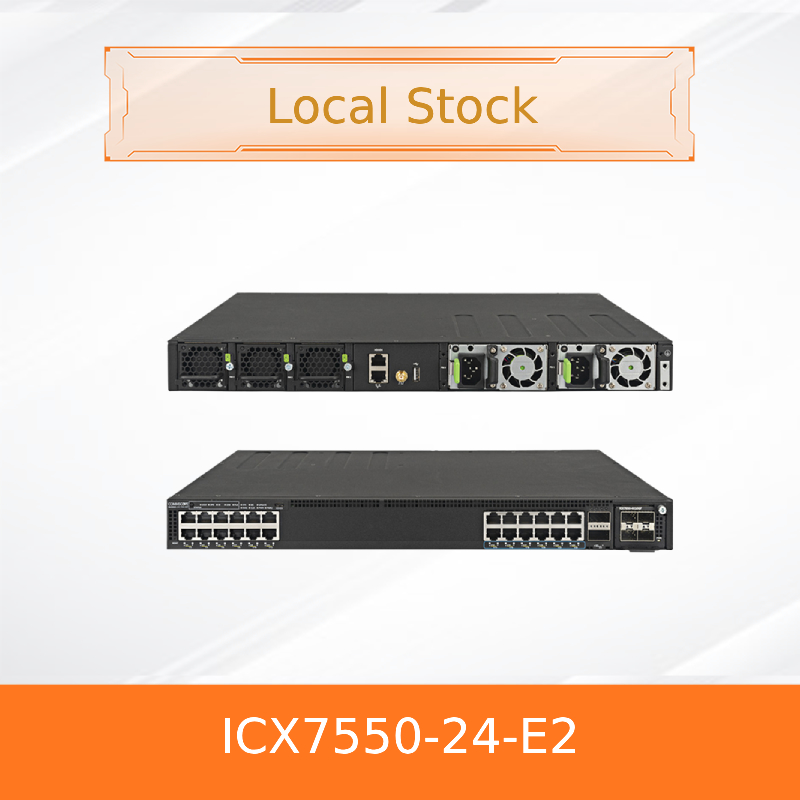 Switch Ruckus Icx7550-24-E2 avanzado con 24 puertos para una conectividad perfecta