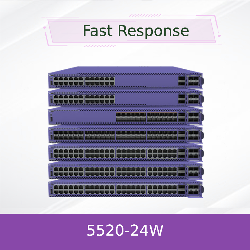 Switch AVB de Extreme Networks Potente switch Extreme 5520-24W para un rendimiento de red mejorado9