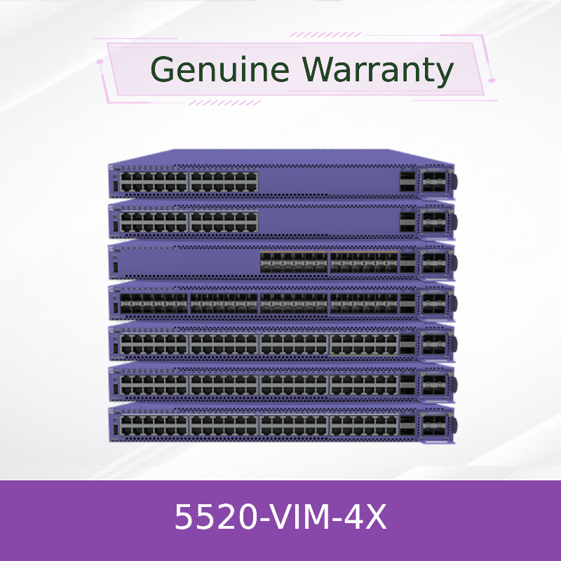Interruptor de velocidad superior extrema 5520-Vim-4X para un rendimiento de red sin fisuras