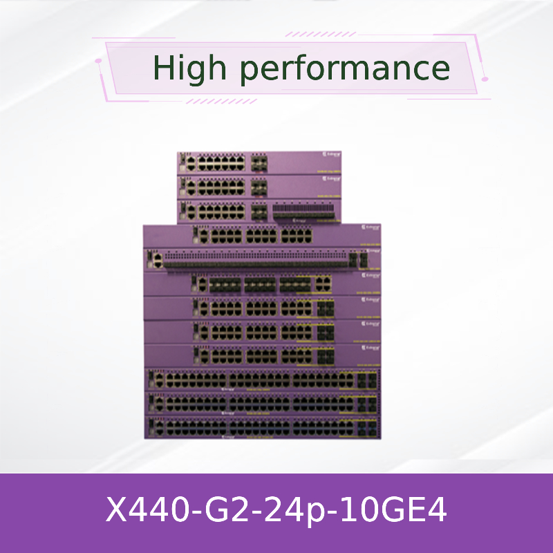 10GE4 Escalable AVB Extreme Networks X440 Switch G2 24T X440-G2-24p-10GE4 nuevo y original