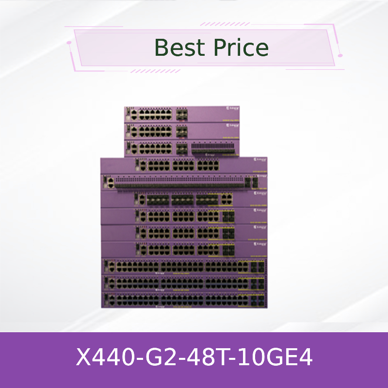 Proveedor del fabricante: Switch de red Extreme Network 16534 X440-G2-48t-10ge4 Ethernet Network Switch Extreme Xos