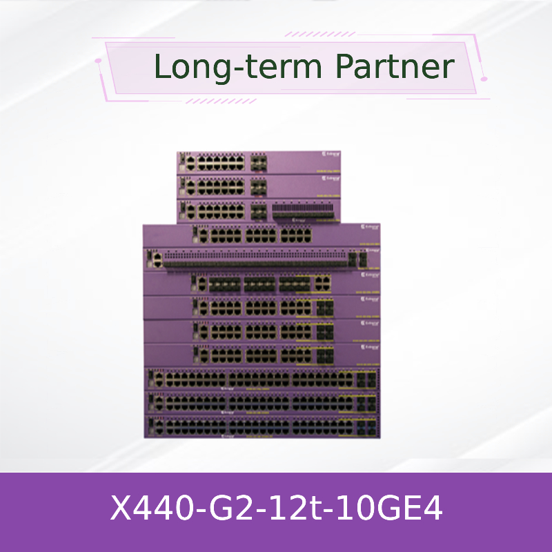 16530 Extreme Switch X440 G2 Extreme Networks AVB 12T 10GE4 nuevo y original