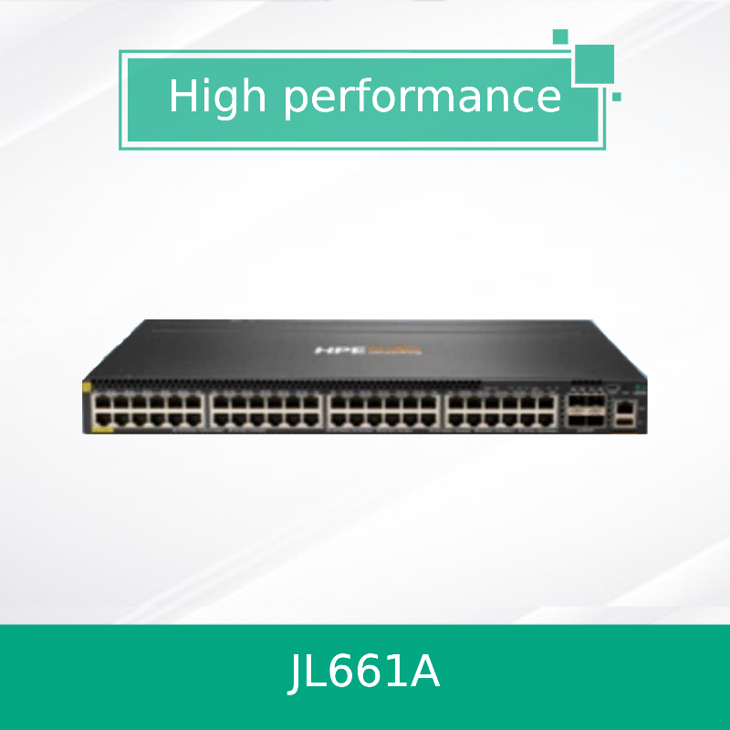 Hpe Aruba Networking Cx 6300m de 48 puertos 1gbe Clase 4 Poe y 4 puertos SFP56 Switch (JL661A)