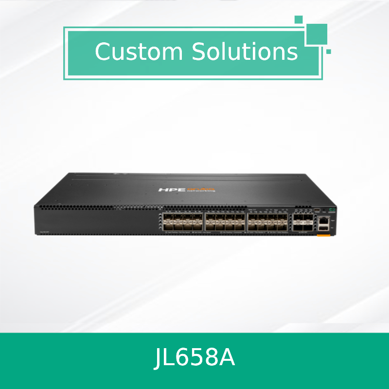 Switch Hpe Aruba Networking Cx 6300m de 24 puertos SFP+ y 4 puertos SFP56 (JL658A)
