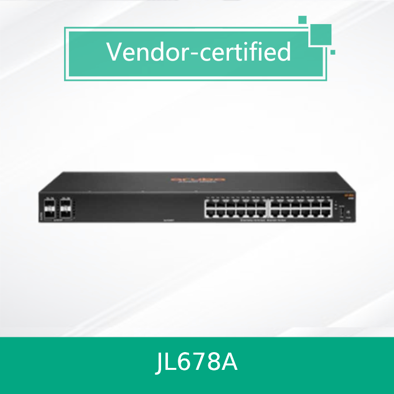 Switch Hpe Aruba Networking Cx 6100 24G 4SFP+ (JL678A) Nuevo y original