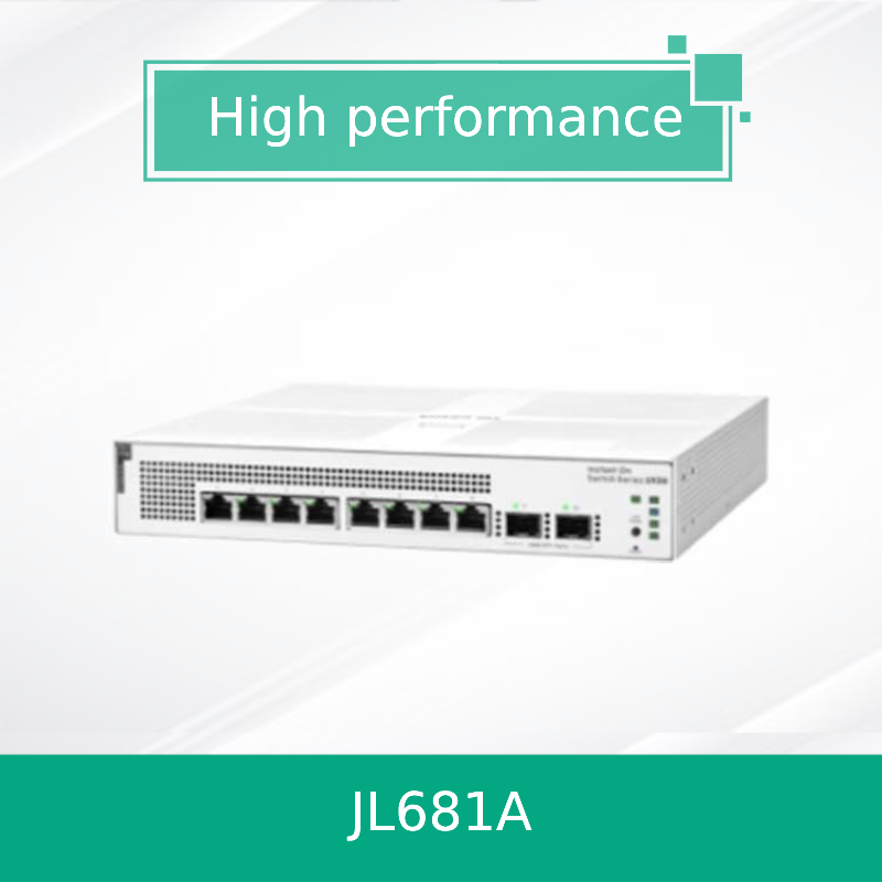 Hpe Networking Instantáneo en el Switch 8p Gigabit Cl4 Poe 2p SFP 124W 1930 (JL681A)