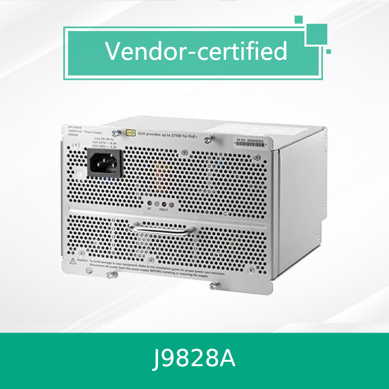 Nuevo interruptor de red J9828A con 5400r 700W Poe + Original Zl2 Snmp y Qos Funciones