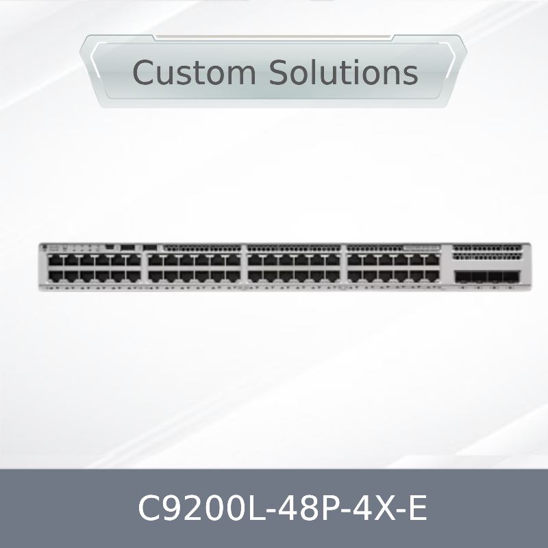 Nuevo Original en Stock C9200L-48p-4X-E Cisco Catalyst 9200L 48 puertos PoE+ 740W 4X10g Uplink, Switch de red