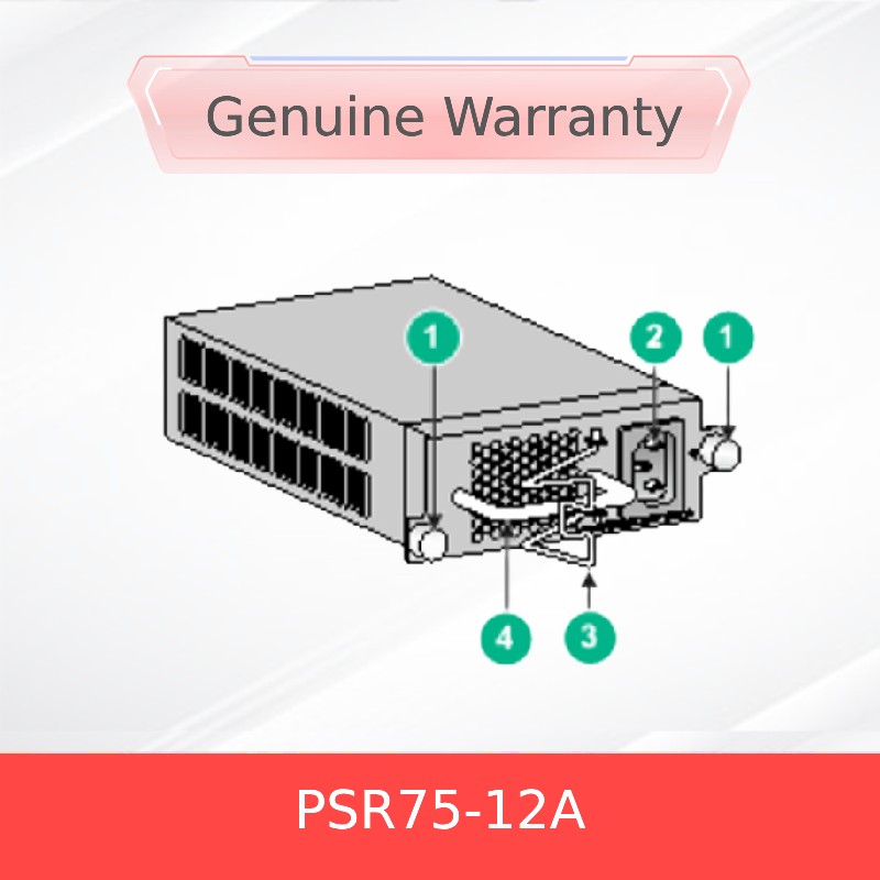 Fuente de alimentación conmutada PSR75-12A versátil para dispositivos electrónicos PSR75-12A Caja de cartón