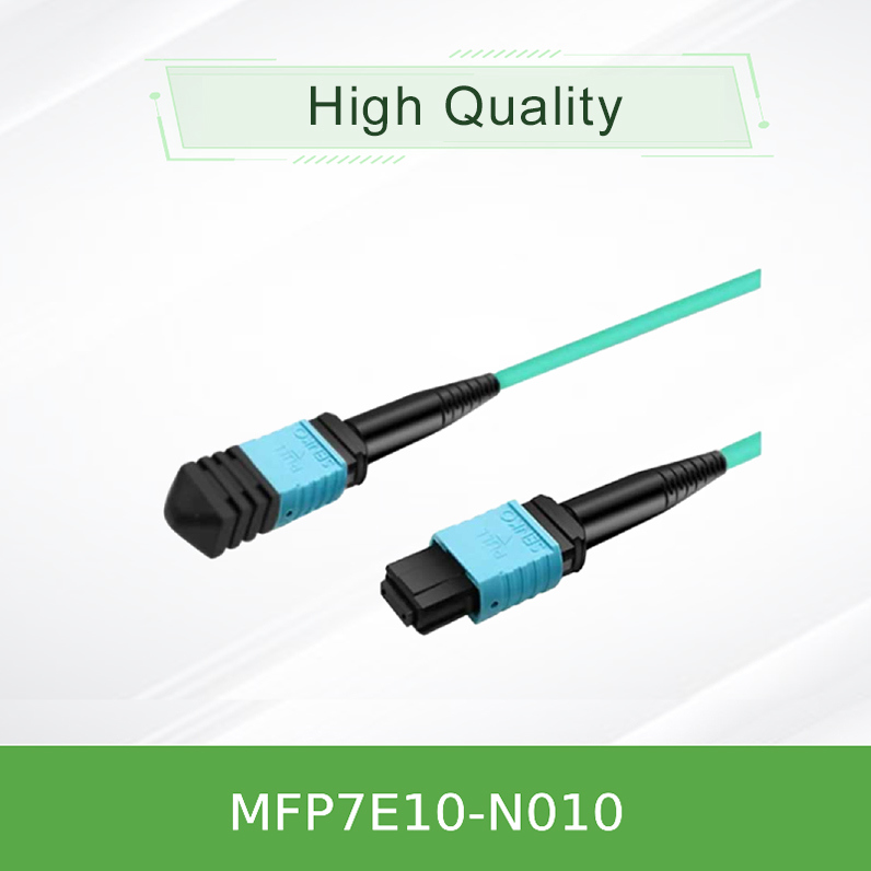 NVIDIA MFP7E10-N010 MPO-12/APC Cable de fibra multimodo 10m 400G InfiniBand NDR y Ethernet