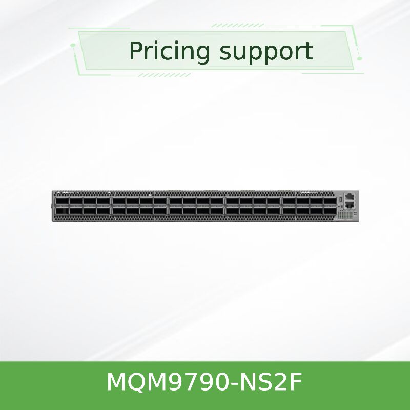 Mellanox MQM9790-NS2F 64 puertos 400Gb/s InfiniBand Switch. Administrado externamente para tejidos definidos por software UFM.