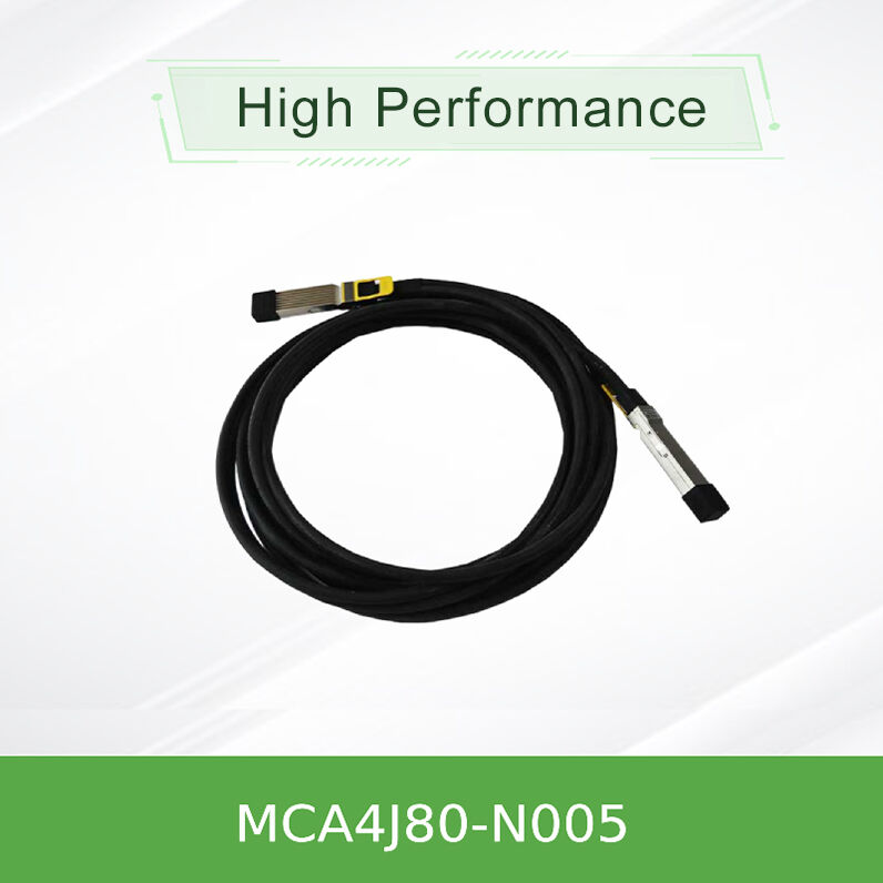 NVIDIA Mellanox MCP4Y10-N002 800Gb/s Twin-Port OSFP Passive Direct Attach Cable de cobre    2m, NDR InfiniBand y 400GbE, energía casi cero, latencia más baja