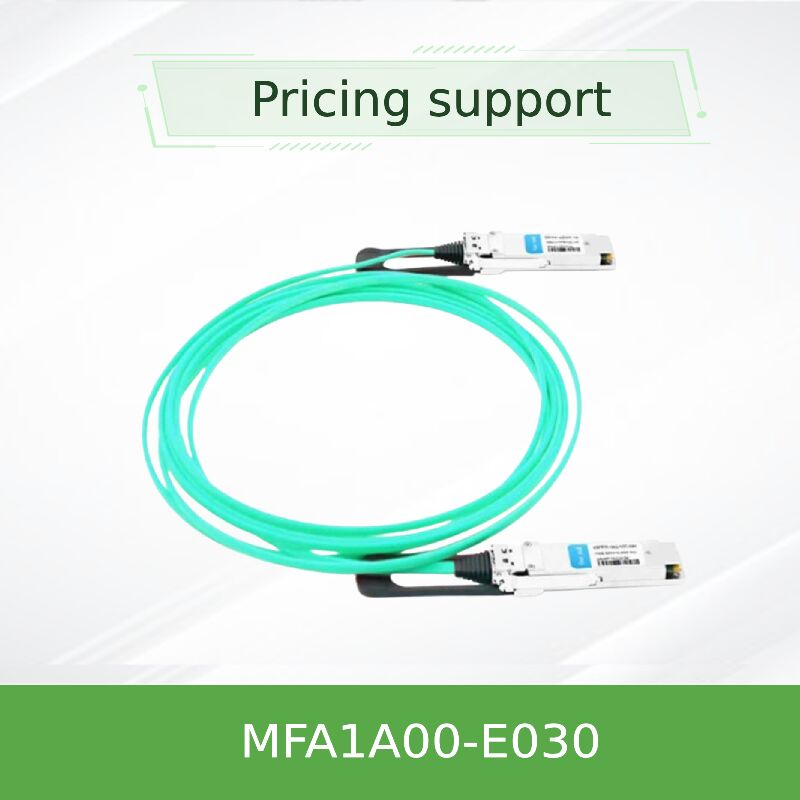 Mellanox MFA1A00-E030 100Gb/s QSFP28 EDR Cable óptico activo 30m de banda ancha LSZH VCSEL