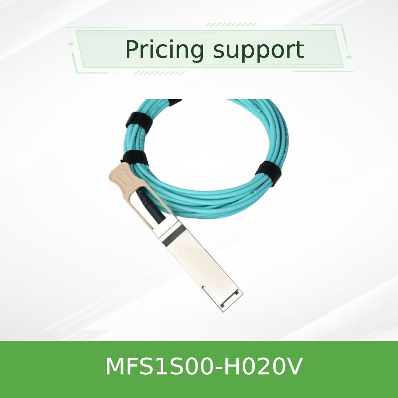 NVIDIA mellanox MFS1S00-H020V 200Gb/s QSFP56 Cable óptico activo 20m AOC para HDR InfiniBand