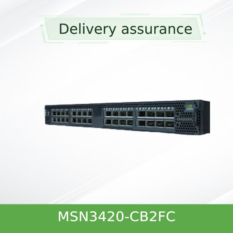 NVIDIA Spectrum SN3420 MSN3420-CB2FC – Switch de rack superior de 48 puertos 25GbE y 12 puertos 100GbE con Cumulus Linux
