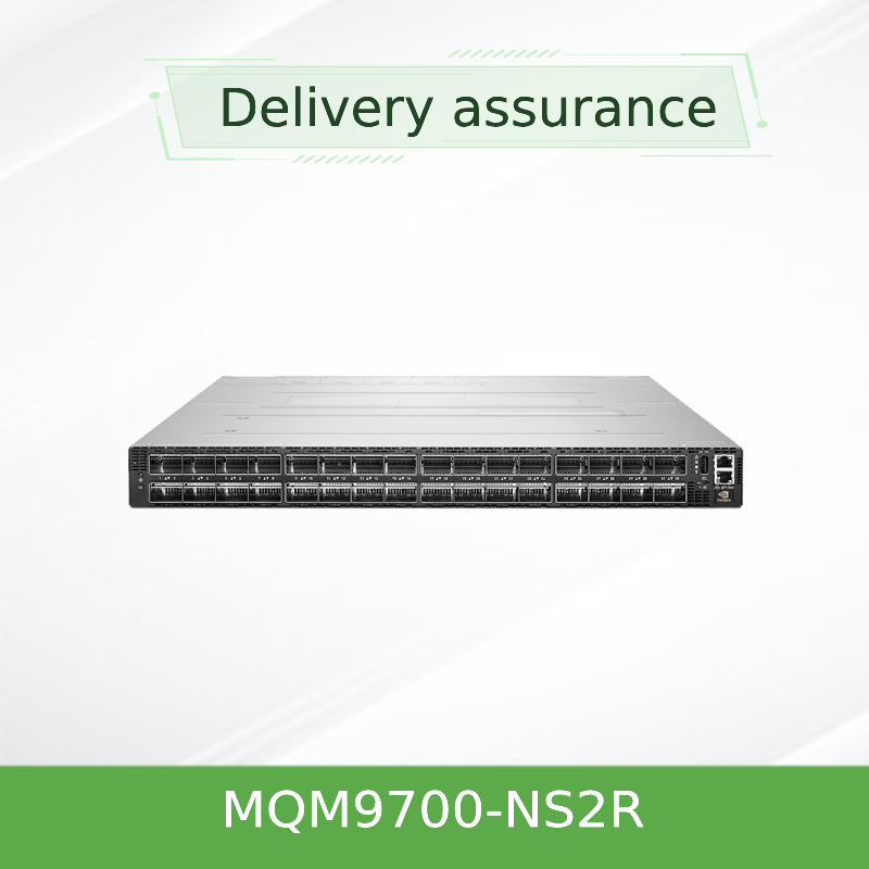 NVIDIA Quantum-2 MQM9700-NS2R 400Gb/s InfiniBand Switch NDR de 64 puertos, flujo de aire C2P, gestión a bordo