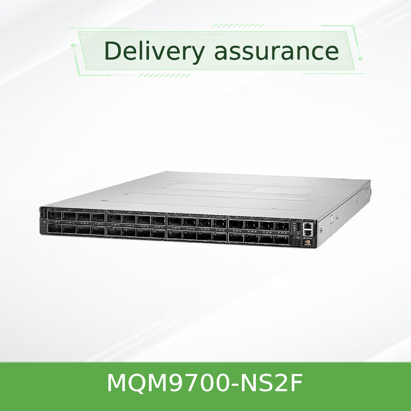 NVIDIA Quantum-2 MQM9700-NS2F 400Gb/s InfiniBand Switch NDR de 64 puertos, flujo de aire P2C, gestión a bordo