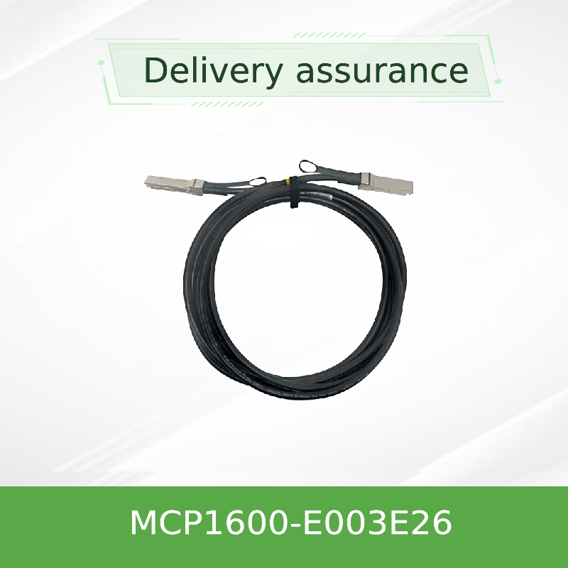Cable Mellanox MCP1600-E003E26 QSFP28 DAC Pasivo de 100 Gb/s – 3 m, 26 AWG, EDR InfiniBand