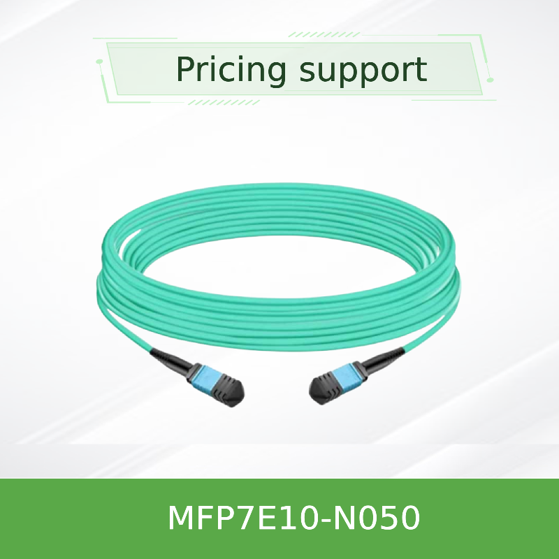 Cable óptico MPO-12/APC NVIDIA MFP7E10-N050 de 50 m para transceptores ConnectX-7 / BlueField-3 y OSFP/QSFP112
